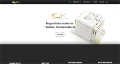 Desktop Screenshot of candelux.se